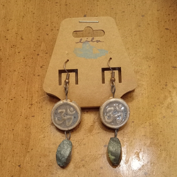 Lila Bhauma Vrindavana Turquoise Earrings - Picture 8 of 8